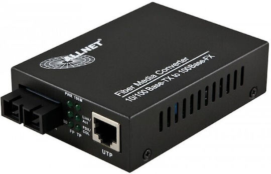 Medienkonverter Allnet 10/100Base-TX zu 100Base-FX SC 20km All-MC106-SC-SM