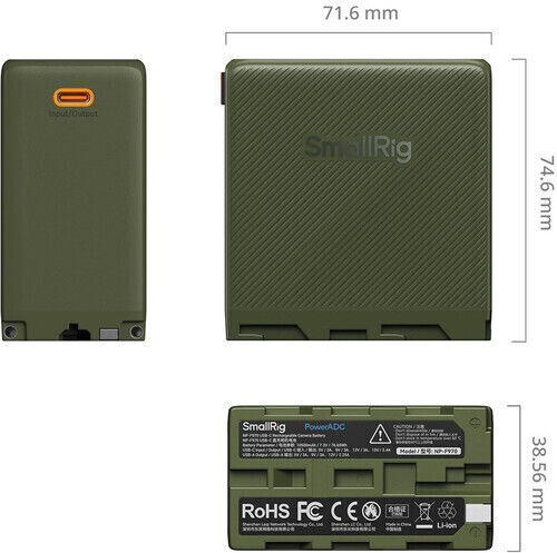 SmallRig Power Adapter Compatible with Sony