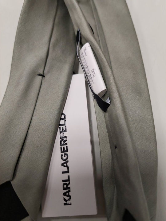 Karl Lagerfeld Herren Krawatte in Grün Farbe