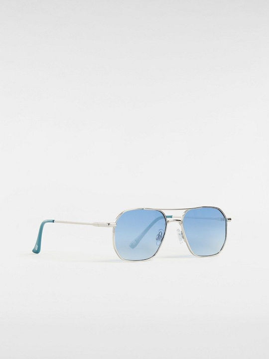 Vans Unisex Sunglasses with Silver Metal Frame and Silver Gradient Mirror Lens VN000ND6E2W