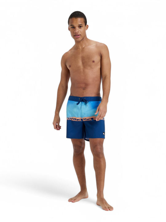 Everyday Herren Badebekleidung Shorts Blau mit Mustern