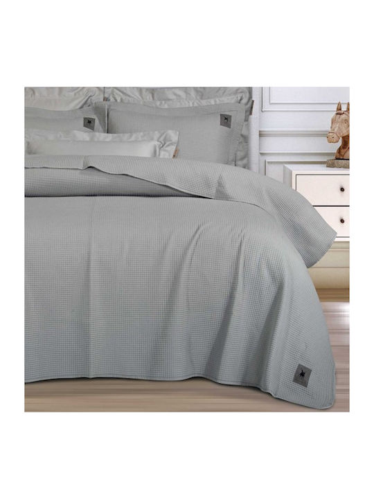 Greenwich Polo Club 3496 Coverlet Single Microfiber Grey 160x240cm