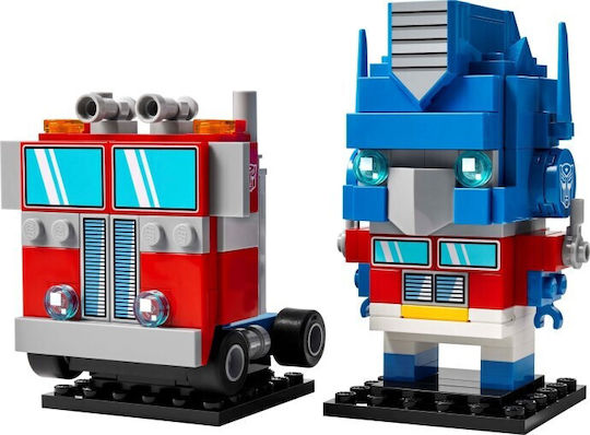 LEGO Brick Headz Transformers Optimus Prime Robot & Vehicle For 10+ Years 237 Pieces