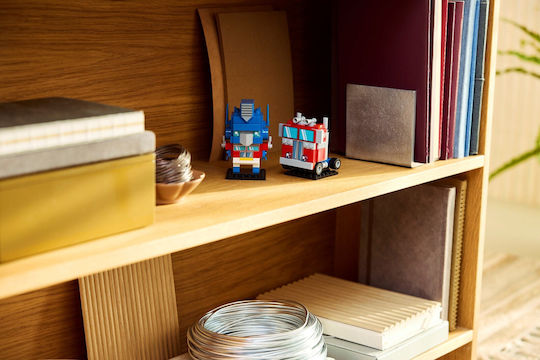 LEGO Brick Headz Transformers Optimus Prime Robot & Vehicle For 10+ Years 237 Pieces