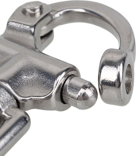 Edelstahl Marine Karabinerhaken Drehgelenk M8252 Inox A4 22mm