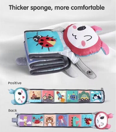 Lazarid Activity Book made of Fabric for 0++ Months