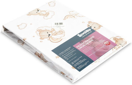 Sensillo Baby Sheet Crib Cotton 60x120cm