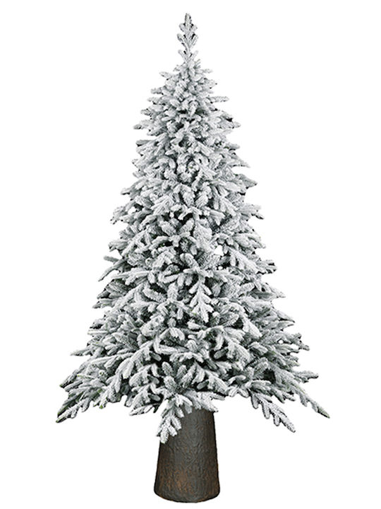 Christmas Tree Snowy 210cm with 2037 Branches