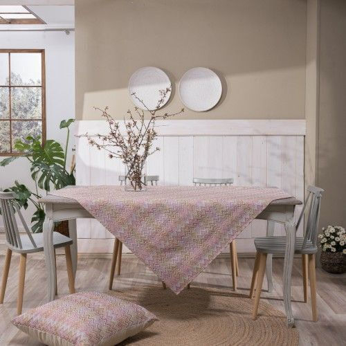 Teoran Tischtuch Tortosa Mehrfarbig 135x135cm