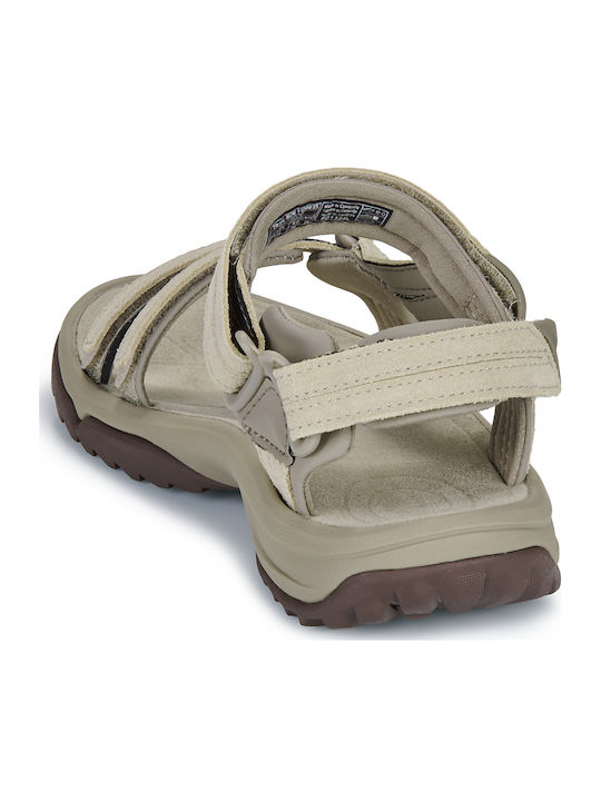 Fi Lite Women's Flat Sandals Sporty in Beige Color
