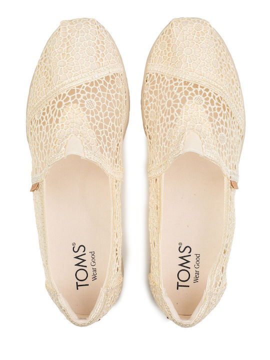 Alpargata Women's Knitted Espadrilles Beige