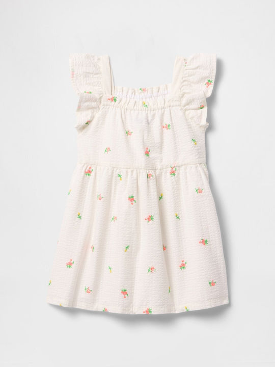 Kinderkleid Kurzärmelig Off-White