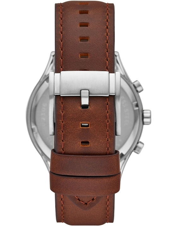 Fossil Ceas barbati 44mm Baterie cu Brățară din Metal maro