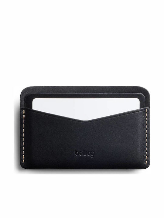Δερμάτινο Ανδρικό Πορτοφόλι Καρτών με RFID Μαύρο