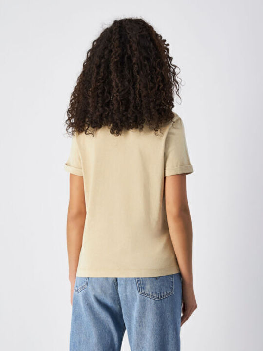 Γυναικείο T-shirt Brown