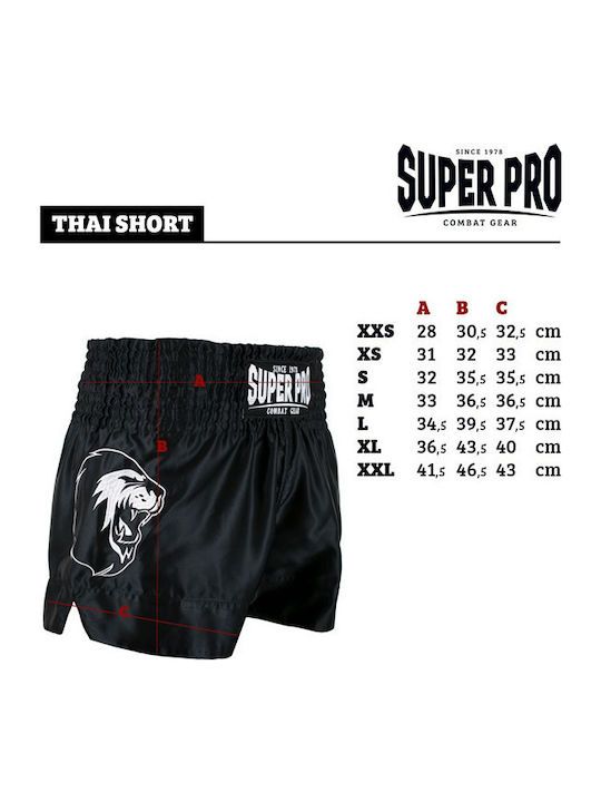 Super Pro Combat Gear Kick Boxing Shorts Hero Red S