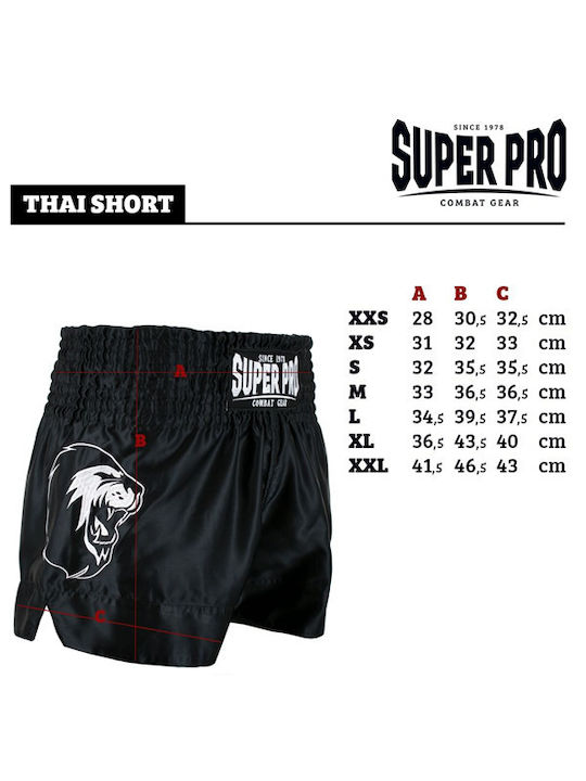 Super Pro Combat Gear Кикбоксинг Шорти Hero Червени XXS
