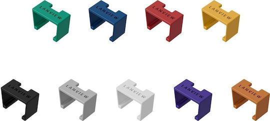 Lanview S/FTP Kat.6a (Gigabit) Netzwerkkabel Ethernet 0.5m Schwarzes