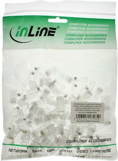InLine 73098 RJ45 Clip 100τμχ