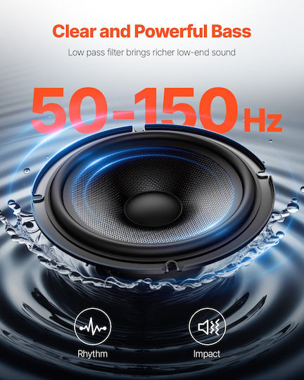 Vevor Subwoofer Αυτοκινήτου 10" 400W RMS