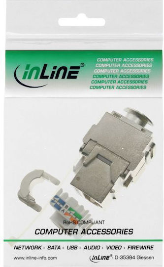 InLine Keystone 76201A RJ45 Cat.6a 1τμχ