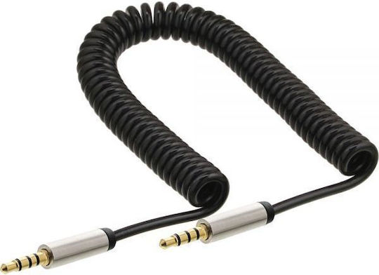 InLine Καλώδιο Ήχου 3.5mm male - 3.5mm male Ασημί 2m με Επίχρυσους Ακροδέκτες
