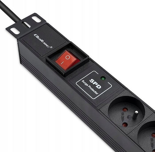 Qoltec Aluminum Pdu 19'' Rack 1u 16a 6xfrench 1.8m Translation Qoltec Aluminum Pdu 19'' Rack 1u 16a 6xfrench 1.8m