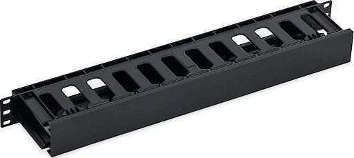 19'' Patch Panel 1u Plastic Black Ral9005