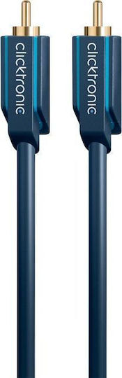 Clicktronic 70443 Cable RCA male - RCA male 1m