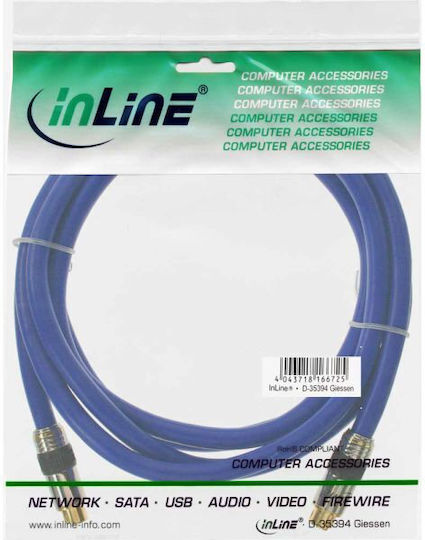 InLine Cablu DIN de sex masculin - Din masculin 10m (89954P) 1buc