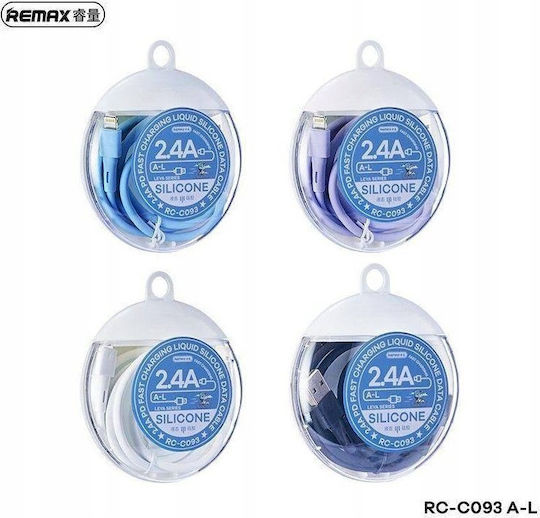 Remax RC-C093 Regulär USB 2.0 auf Micro-USB-Kabel Schwarz 1m 1Stück