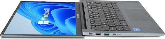 NTT System Book B14IP 14" IPS FHD+ (Kern i5-1235U/16GB/1TB SSD/W11 Pro) (US Tastatur)