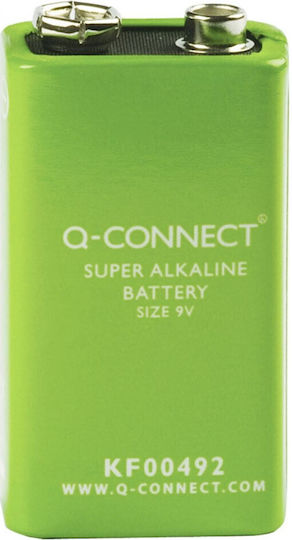 Q-Connect Αλκαλική Μπαταρία 9V 1τμχ