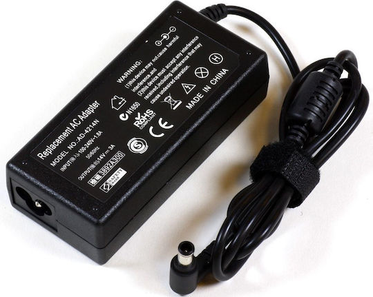 CoreParts Φορτιστής Laptop 42W 14V 3A για Samsung με Αποσπώμενο Καλώδιο Τροφοδοσίας