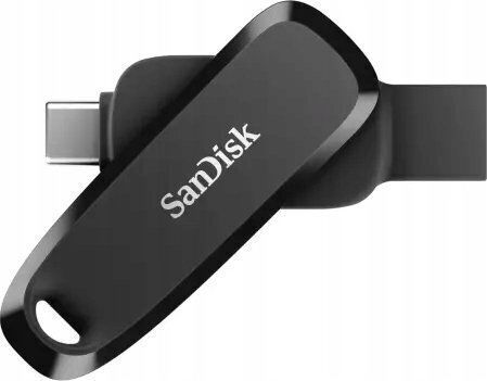 Sandisk 64GB USB 3.2 Stick με σύνδεση USB-A & USB-C Μαύρο