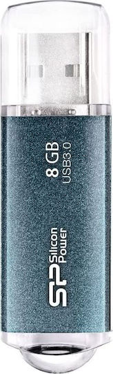 Silicon Power 8GB Silicon Power USB 3.0 USB Stick Blue