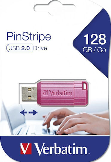 Verbatim 128GB USB 2.0 Stick Ροζ