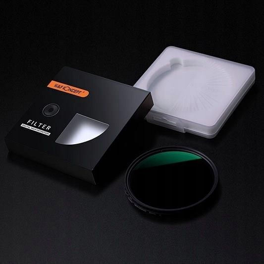 K&F ND Filter 82mm Adjustable Gray Fader ND8-ND2000 Kf 101386 8870788 6936069281828