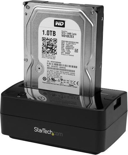 StarTech USB-A Docking Station με 4K PD Ethernet Μαύρο (SDOCKU313E)