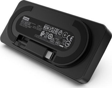 Lenovo Travel Docking Station with Dock / USB-C / Dual USB-C HDMI/DisplayPort 4K Ethernet Black