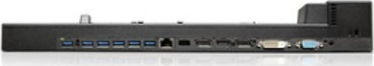 Lenovo ThinkPad Workstation Dock Dock Docking Station με HDMI/DisplayPort 4K Ethernet και σύνδεση 2 Οθονών Μαύρο