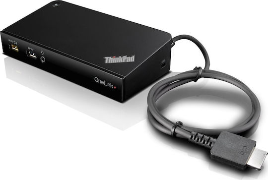 Lenovo ThinkPad Onelink+ USB-A Docking Station με DisplayPort 4K PD Ethernet Μαύρο