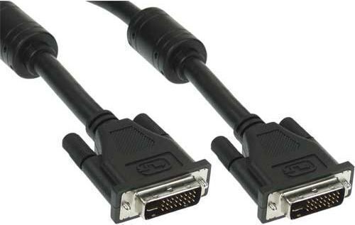 InLine Kabel DVI-D-Stecker - DVI-D-Stecker 1.8m Schwarz (17791)