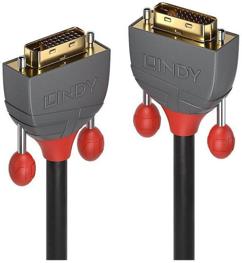 Lindy Cablu DVI-D - DVI-D 1m Negru (36221)