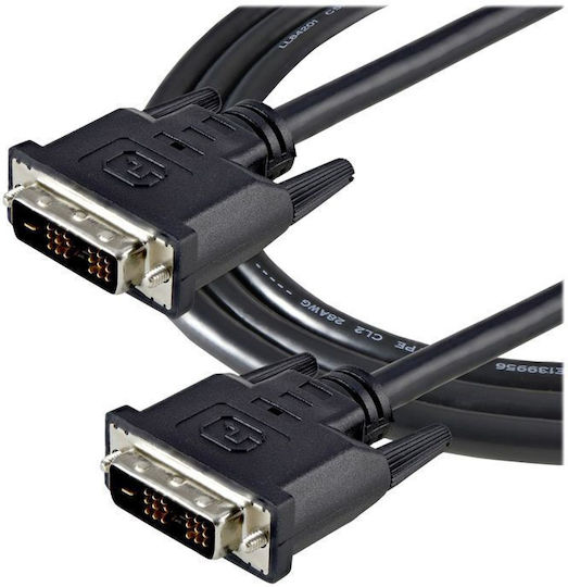 StarTech Cablu DVI-D - DVI-D 2m Negru (DVIDSMM2M)