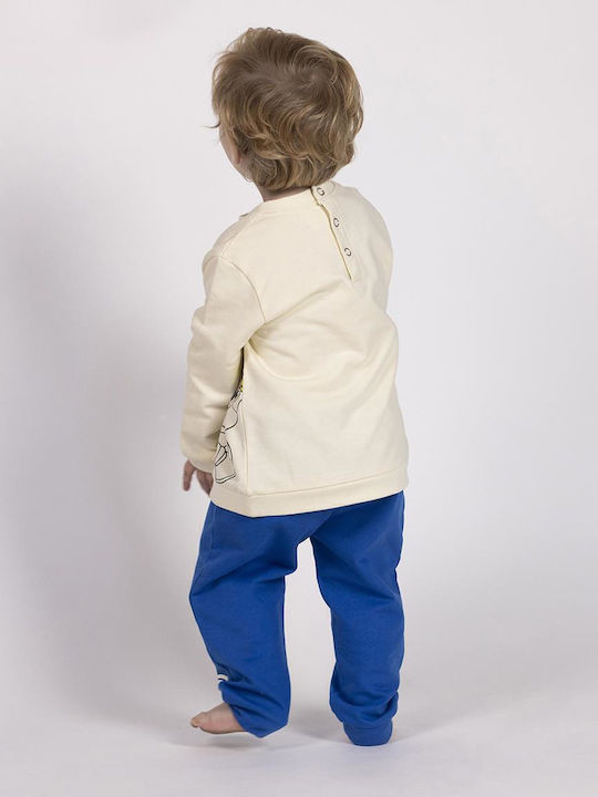 Kinder Sweatpants Set - Jogginganzug Beige 2Stück