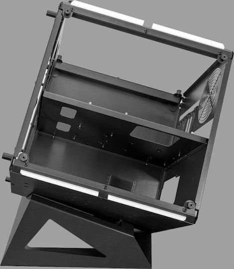 Azza CUBE 802 Gaming Cube Κουτί Υπολογιστή με Πλαϊνό Παράθυρο και RGB Φωτισμό Μαύρο