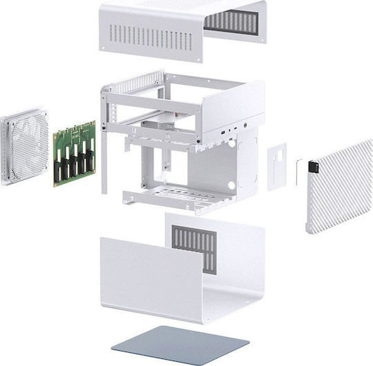 Jonsbo N2 Mini-Turm Computergehäuse Weiß