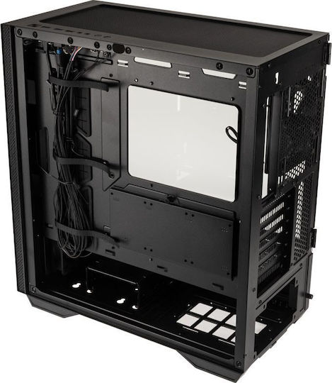 Kolink Stronghold Prime Gaming Midi Tower Computer Case with Side Window Black