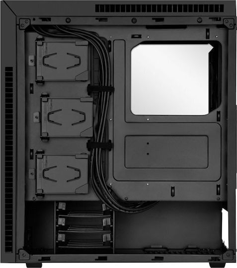 Silverstone KL07E Midi Tower Κουτί Υπολογιστή Μαύρο